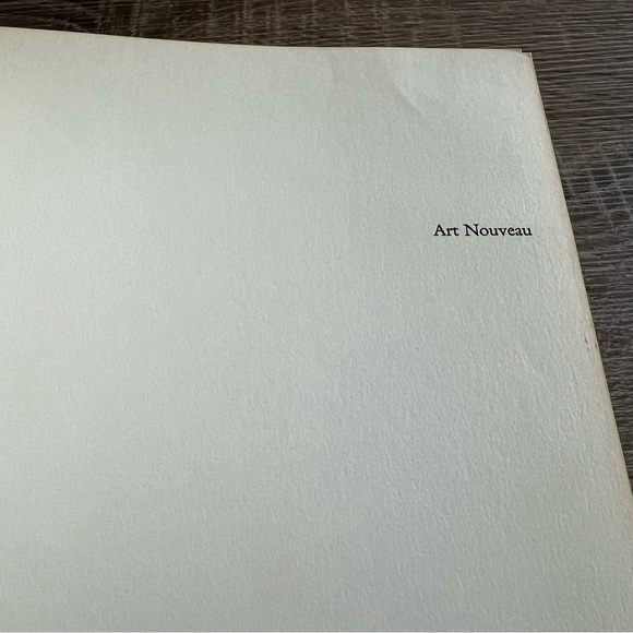 Vintage 1966 “Art Nouveau” by Robert Schmutzler Hardcover | Abrams Art Book - Picture 10 of 16